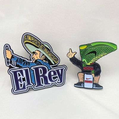 comprar Pins de lapela personalizados de cores metálicas Pins feitos sob medida online manufacture
