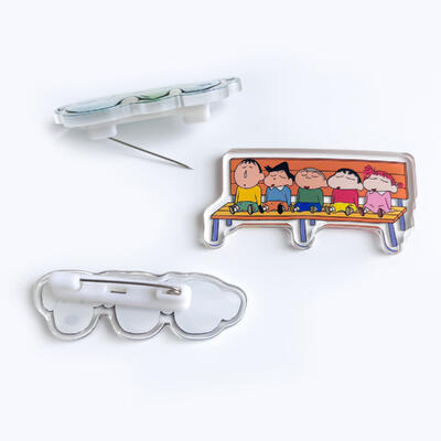 comprar Vograce Custom Cartoon Anime Rainbow Impressão Logotipo Pin Maker Charm Acrílico Presentes Acrílico Lapel Acrílico Pin Badges Pin online manufacture