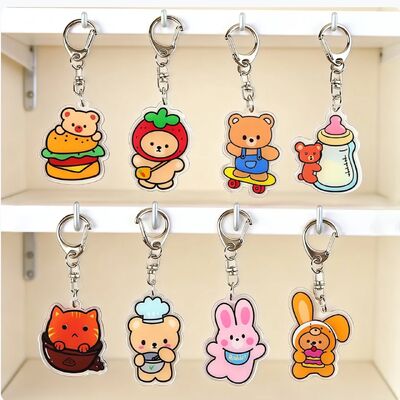 comprar Promocional Custom Acrílico Número de quarto de hotel Chaves de chave Chave de diamante criativa Chave de nome com tecido técnica padrão quadrado online manufacture