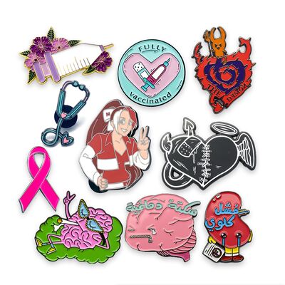 comprar Pin de lapel personalizado com espessura de 1,5 mm e tamanho de 35 mm Feito em 5-7 dias úteis online manufacture