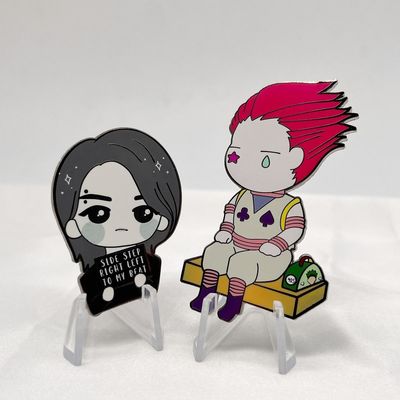Artesanato de metal revestido Pin de lapel personalizado Presentes de negócios Pin de design de logotipo de metal para roupas