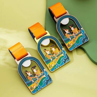 Medalhas personalizadas Medalhas de design personalizado para o seu desempenho excepcional