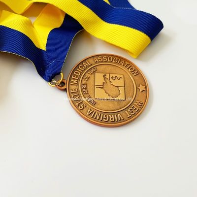 Metal presente artesanato fabricante chinês troféus personalizados e medalhas esporte cordel medalha de grappling