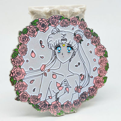 Gráfico por encomenda de tamanho personalizado pin de lapel de esmalte macio com fixação de ímã para marca e decoração