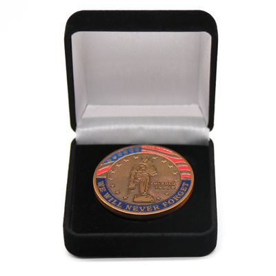 Colecção de Moedas 3D 2D Esmaltado Fábrica Personalizar Moedas de Brass Colecções de Ouro Desafio Moeda de Ouro com Caixa de Embalagem