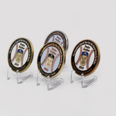 Moedas personalizadas baratas fabricantes de ouro prata revestida moedas colecionáveis souvenir antigo desafio moeda de metal com caixa