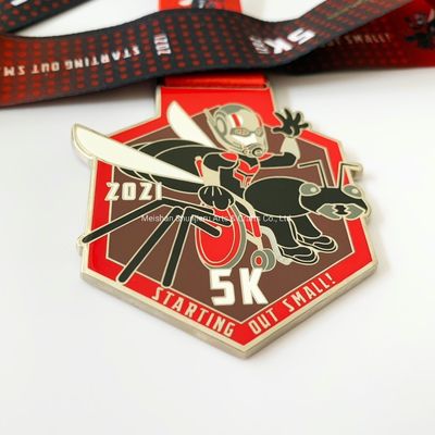 Impressão UV Natação Ciclismo Medalha única personalizada Medalhas personalizadas