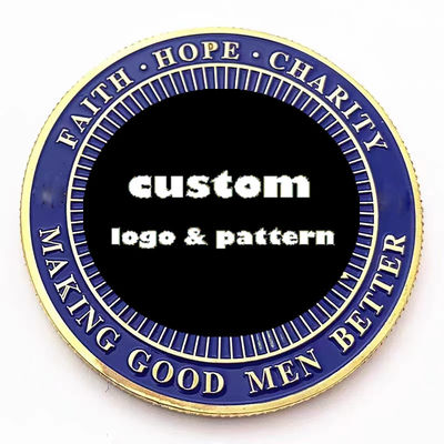 Moedas de logotipo personalizado 2D 3D Moedas comemorativas da Marinha de esmalte macio personalizadas