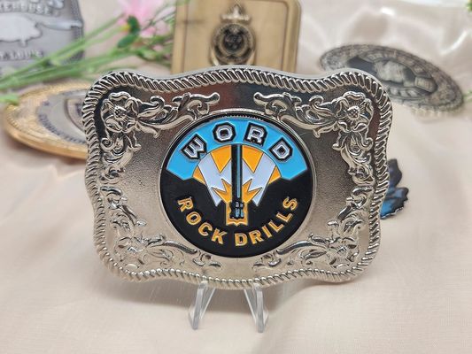 Fivela de Cinto Personalizada Personalizável Botão de Padrão Único Fita Ajuste de Três Engrenagens Fivelas Deslizantes Triplas para Cinto de Casaco