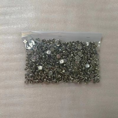 Embraiagem de liga de zinco polida Pin de volta embraiagem borboleta com tamanho personalizado para decoração doméstica