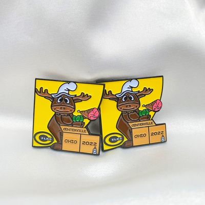 Custom Logotipo Metal Grátis Cartoon Esmaltado Lapel Craft Pin