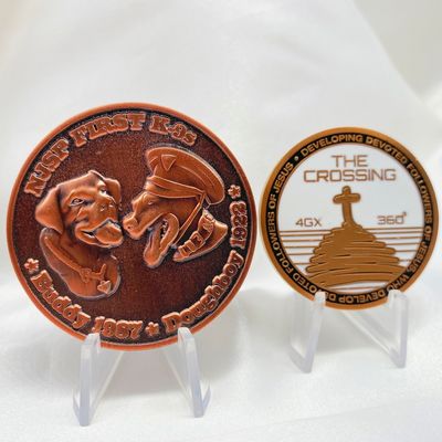 Custom Deluxe Challenge Coin 3D 2D Metal Souvenir Comemorativo Emel Coin