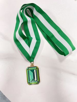 Medalha personalizada de liga de zinco personalizada com acabamento de esmalte duro / esmalte macio para prêmios e eventos