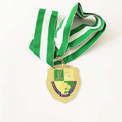 Medalha 3D de ouro personalizada Gravação Prêmio Medalhas de maratona feitas a pedido