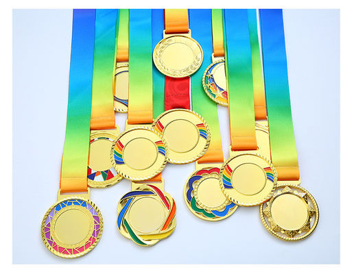 2.5 polegadas Laser Gravação Pesos Esportivos Prêmio de Ouro Medalha Pesada Modelos Para Campeonato