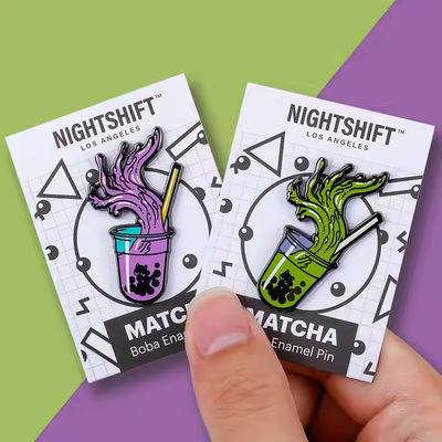 Bom preço. Pin de lapela esmaltado duro personalizado com liga de zinco e logotipo personalizado para branding on-line