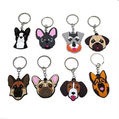 Bom preço. Fechaduras personalizadas por atacado com desenho animado de animais em material PVC macio e logotipo personalizado on-line