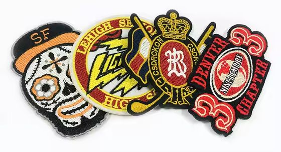 Patches de ferro bordado personalizados para roupas