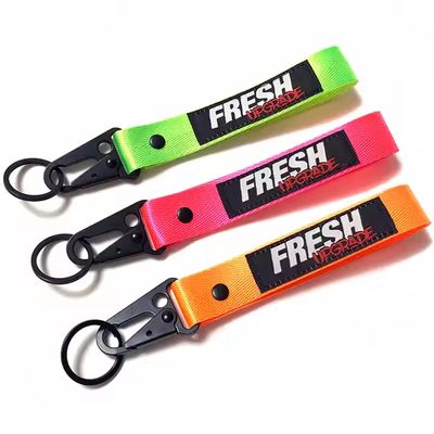  Custom Logo Neck Strap Lanyard Sling Id Badge Holders/Landyard and Pvc Name Card Polyester De Lanyard Keychain