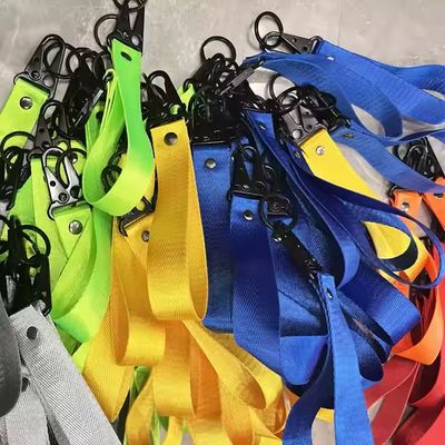 Cordão de chave personalizado Nylon personalizado Criativo Chaveiro de carro Cordão de poliéster Chaveiro de motocicleta
