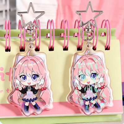 Bom preço. Chaveiro Acrílico Personalizado com Opções de Cores para Uso Promocional e Acabamento Transparente on-line