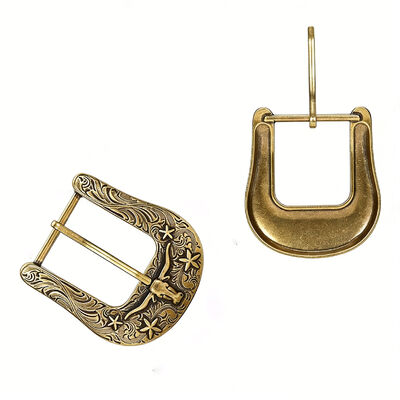 Faixa personalizada com liga de zinco de prata antiga e detalhes de esmalte macio colorido para estilo ocidental personalizado