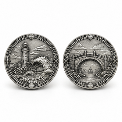 Bom preço. Moedas personalizadas de desafio de liga de zinco com diâmetro de 6-8 cm e chapeado de ouro para reconhecimento corporativo on-line