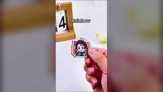 Chaveiro acrílico de desenho animado de moda personalizada Encantos acrílicos Decoração Chaveiro acrílico transparente