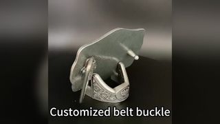 Fivela de cinto personalizada em liga de zinco com acabamento ecológico e logotipo personalizado para homens e mulheres
