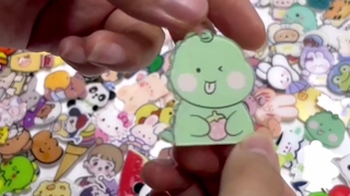 Lindos broches de acrílico para bolsas, moletons e chapéus - presente Kawaii para meninas